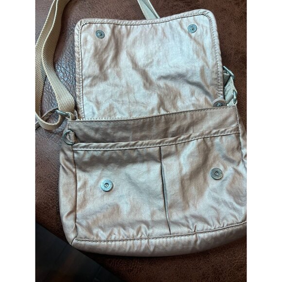 Kipling Shayna Metallic Crossbody Bag Kawaii Skater Cute Goth 90s - Picture 8 of 10